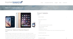 Desktop Screenshot of baystreetresearch.com